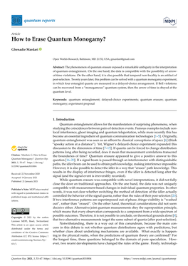 How to Erase Quantum Monogamy?