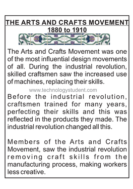 The Arts and Crafts Movement Was One of the Most Influential Design