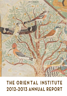 The Oriental Institute 2012–2013 Annual Report