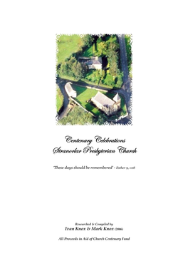 Centenary Celebrations Stranorlar Presbyterian Church