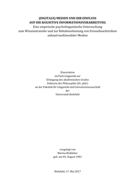 Dissertation Marina Böddeker