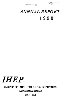 Annual Report 1990