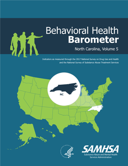 Behavioral Health Barometer: North Carolina, Volume 5