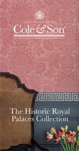 Cole & Son Historic Royal Palaces Collection