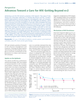 Advances Toward a Cure for HIV: Getting Beyond N=2