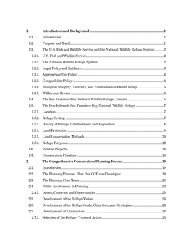 Don Edwards SF Bay NWR Final Comprehensive Conservation Plan