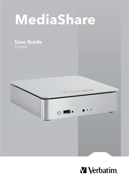 Mediashare User Guide ENGLISH