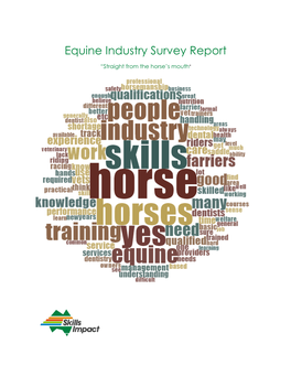 Equine Industry Survey Report