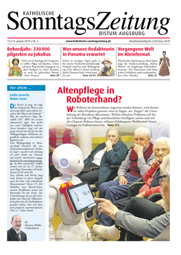 Altenpflege in Roboterhand?