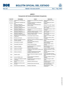 Boletín Oficial Del Estado