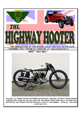 Highway Hooter Nov 12