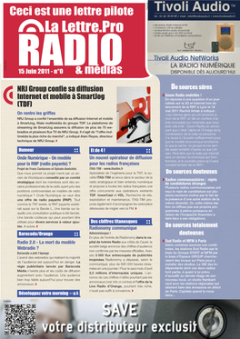 Lettre Pro De La Radio