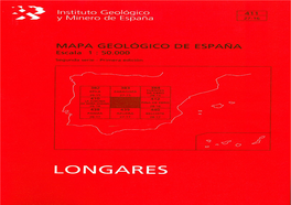 Memoria Asociada Al Mapa De La Hoja