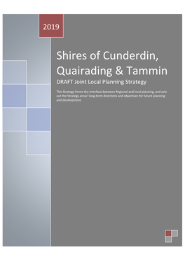 Shires of Cunderdin, Quairading & Tammin