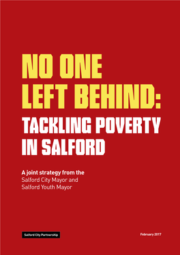 Tackling Poverty in Salford