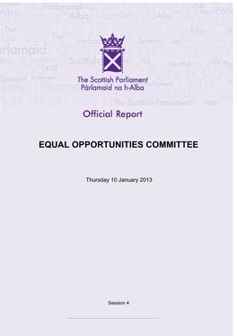Equal Opportunities Committee