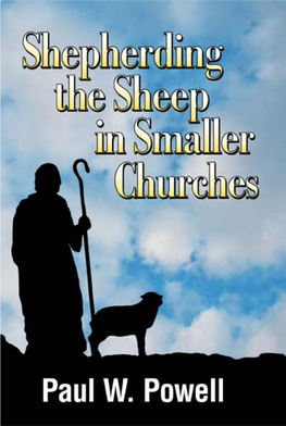 Shepherding the Sheep in Smaller Churches