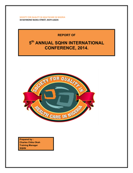 5 Annual Sqhn International Conference, 2014