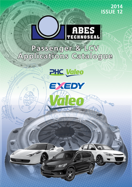 Passenger & Lcv Applications Catalogue