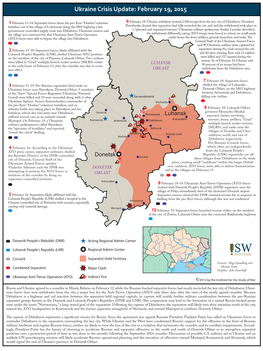 Ukraine SITREP 2-19-15 V4