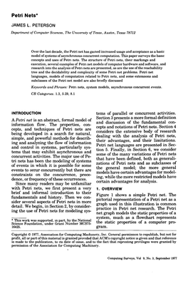 Petri Nets(PDF)