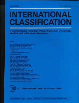 International Classification