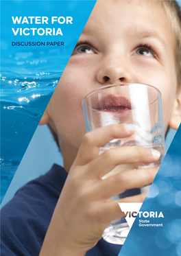 Water for Victoria Discussion Paper