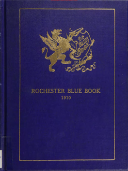 ROCHESTER BLUE BOOK 1910 Central Library of Rochester and Monroe County · Miscellaneous Directories