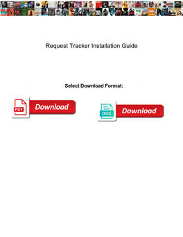 Request Tracker Installation Guide