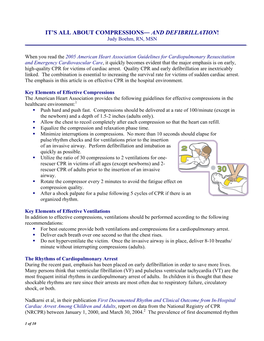 AND DEFIBRILLATION! Judy Boehm, RN, MSN