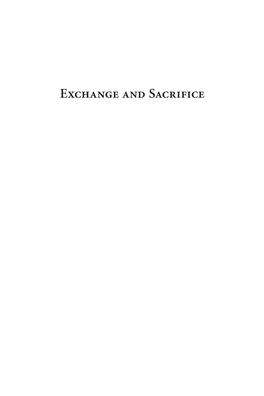 Exchange and Sacrifice