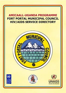 Fort Portal Municipal Council Hiv/Aids Service Directory