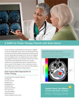 A GUIDE for Proton Therapy Patients with Brain Cancer