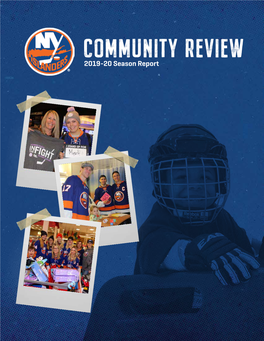 Islanders Amateur Hockey Affiliates Hockey with a Heart Charity of the Game Program/Awareness Nights P.A.L