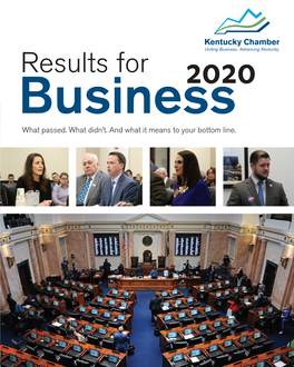 Results for Business 2020