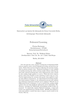 Federated Learning