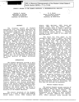 1993. in Mesozoic Paleogeography of the Western United States-II, Pacific