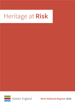 Heritage at Risk Register 2018, West Midlands