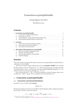 Connections on Principal Bundles