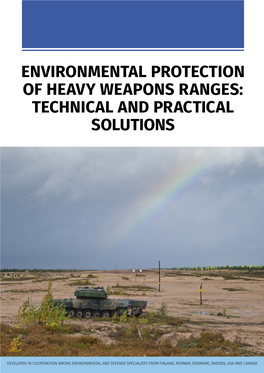 Environmental Protection of Heavy Weapons Ranges: Technical and Practical Solutions