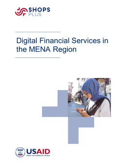 Digital Financial Services in the MENA Region
