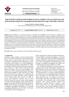 Improving the Ecological Understanding of Species Complexes: the Case of Piscivory and Protracted Spawning in the Carp Gudgeon Group Hypseleotris Spp