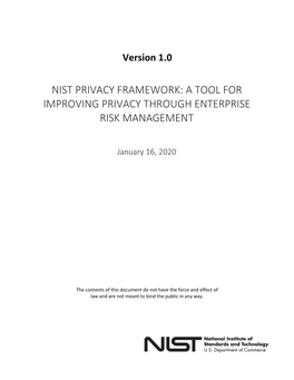 A Tool for Improving Privacy Through Enterprise Risk Management