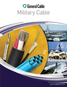 General Cable Military Shipboard Cable