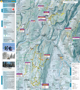 Plan Des Pistes Raquettes À Neige