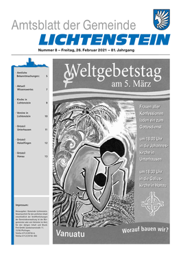 In Der Gemeinde Lichtenstein