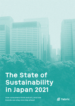 The State of Sustainability in Japan 2021