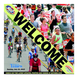 Runners and Cyclists: Who Finished the Weeklong 2011 Ride in Davenport Make Be Prepared for Heat Their Way Along Iowa 927