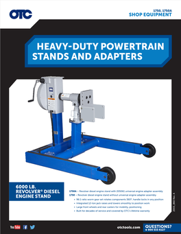 1759 1750A Engine Stand