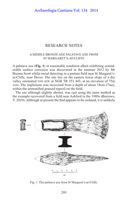 Research Notes